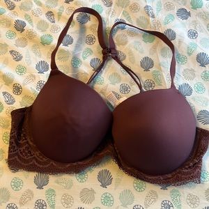 Dark purple bra